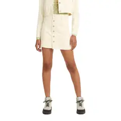 LEVIS - Falda Mujer A-Line Mini Blanco