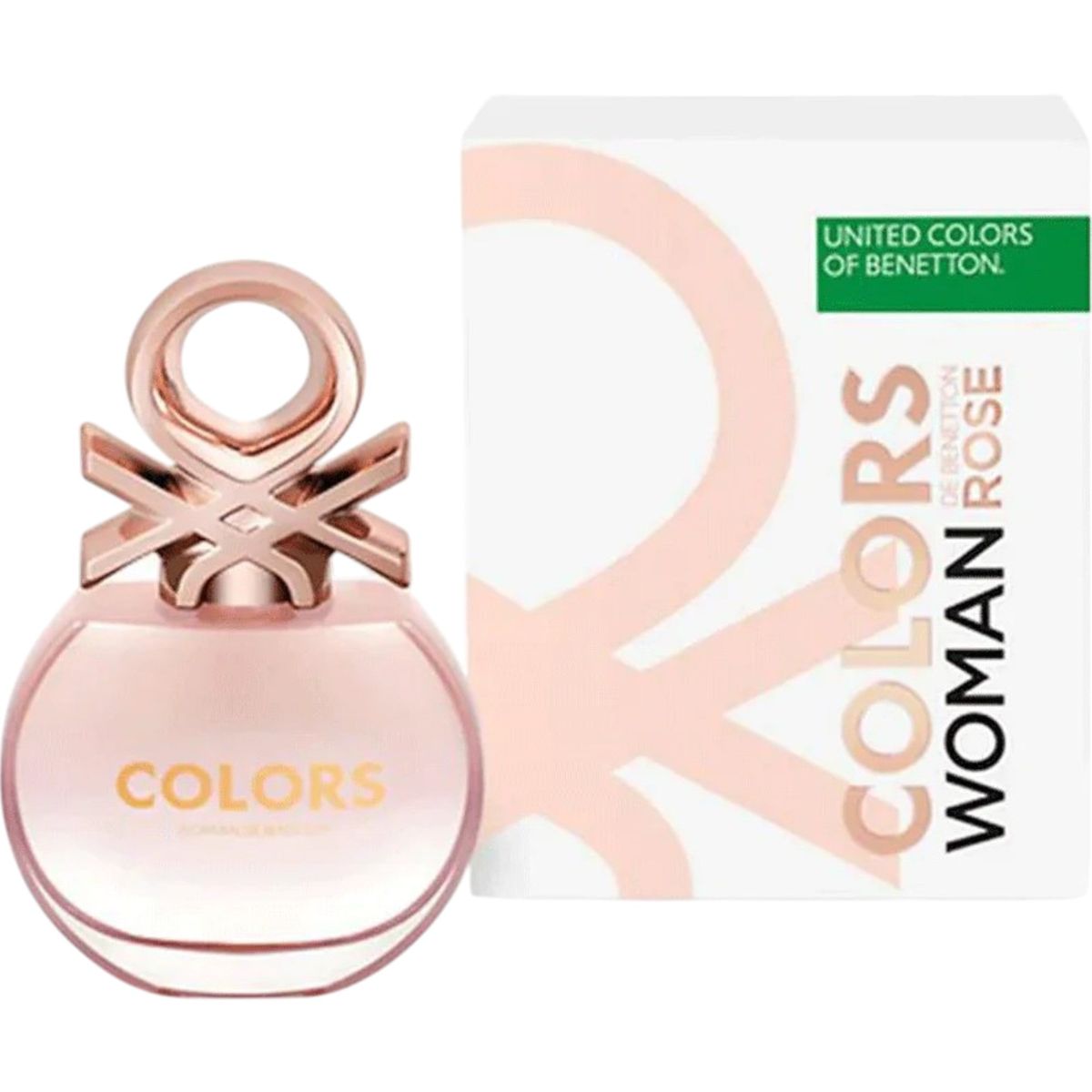 BENETTON - Benetton Colors Rose Edt 80ml Mujer