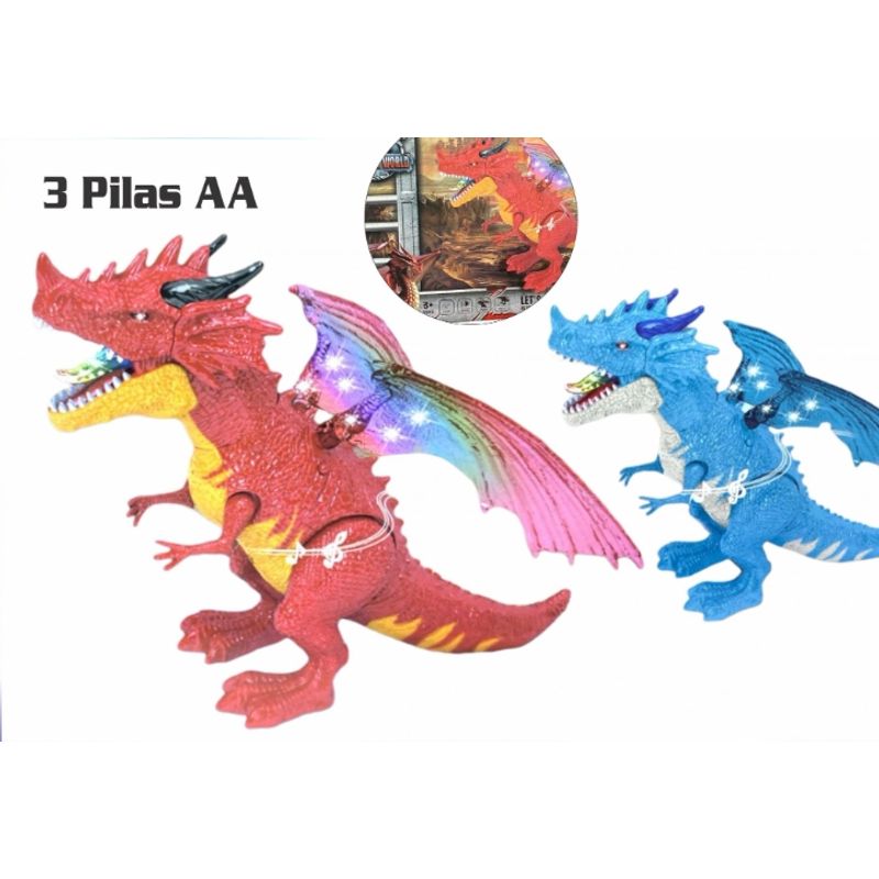 GENERICO - Dinosaurio Musical Juego Diversion Color Rojo