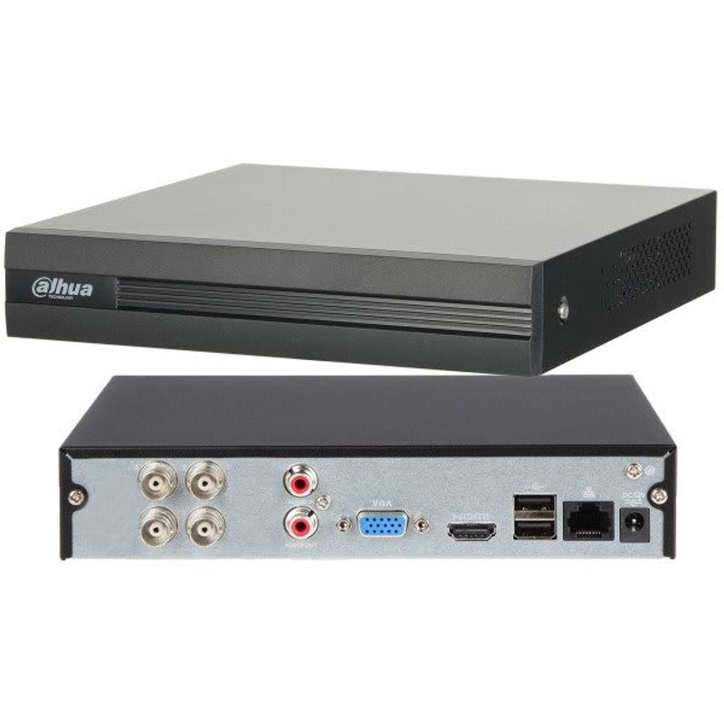 DAHUA - XVR Dahua 4CH 1080p  LITE P/Híbrido