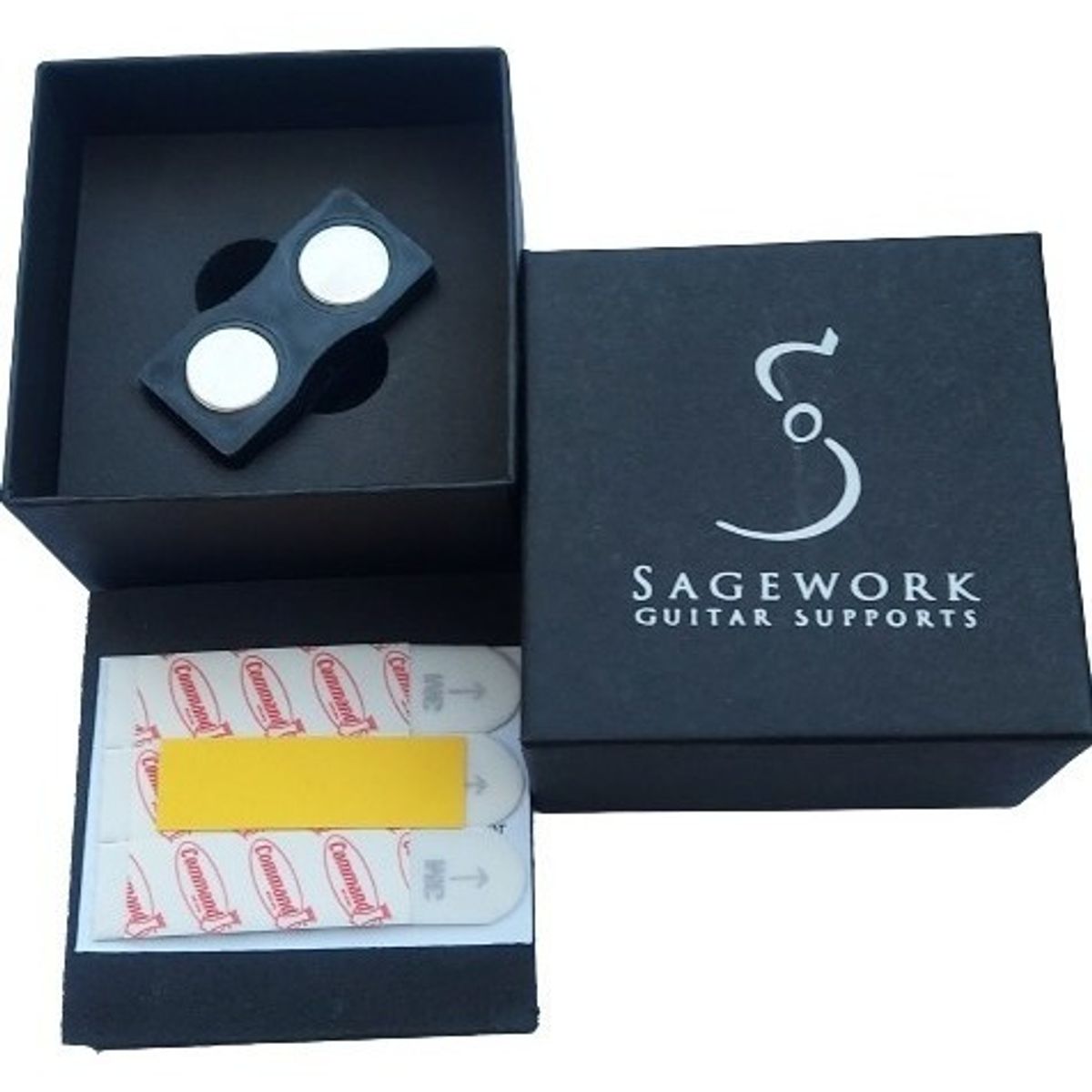 SAGEWORK - Set De Imanes Para Soporte De Guitarra Magnético Sagework