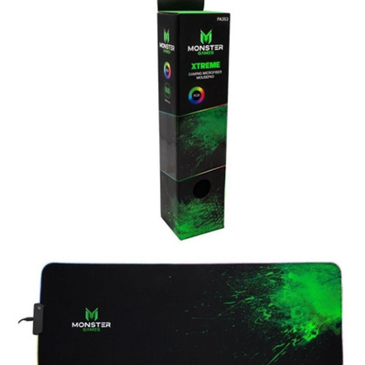 MONSTER - Pad Mouse Rgb 80x30 Monster