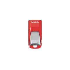 SANDISK - CRUZER EDGE, RED AND GRAY 32GB SDCZ51-032G-B35RG