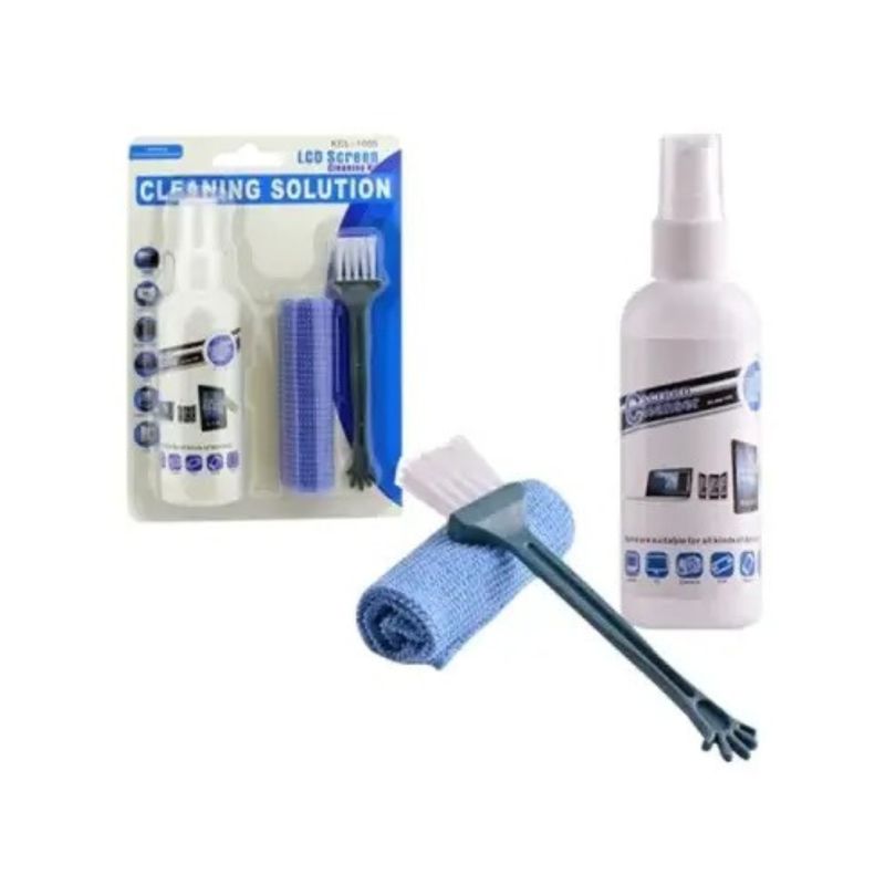 GENERICO - Kit de limpieza pequeño para laptop, pantalla tablet, TV Led LCD GENERICO