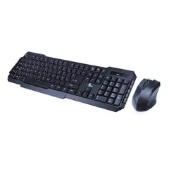 XTECH - Kit Teclado y Mouse RF inalámbrico QWERTY Español Negro