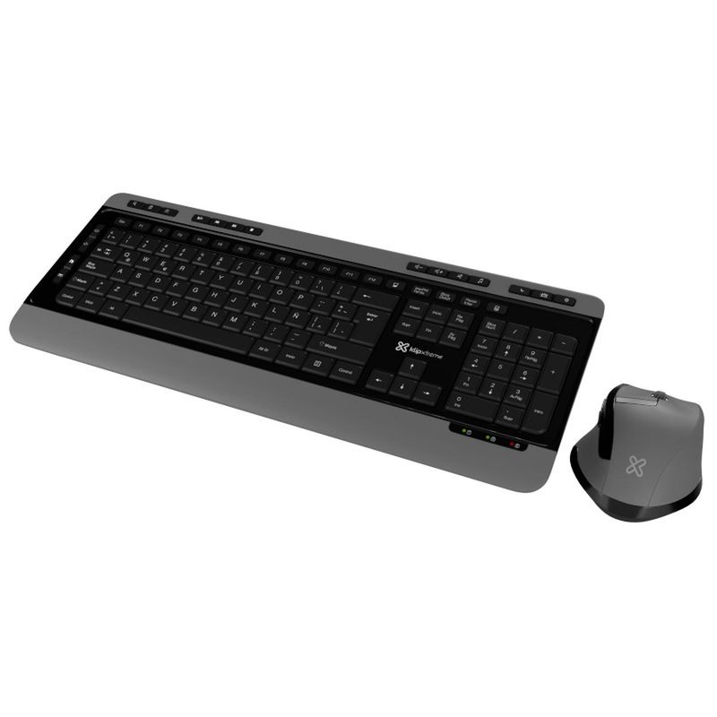 KLIP XTREME - Kit Teclado y Mouse Magnifik RF inalámbrico QWERTY