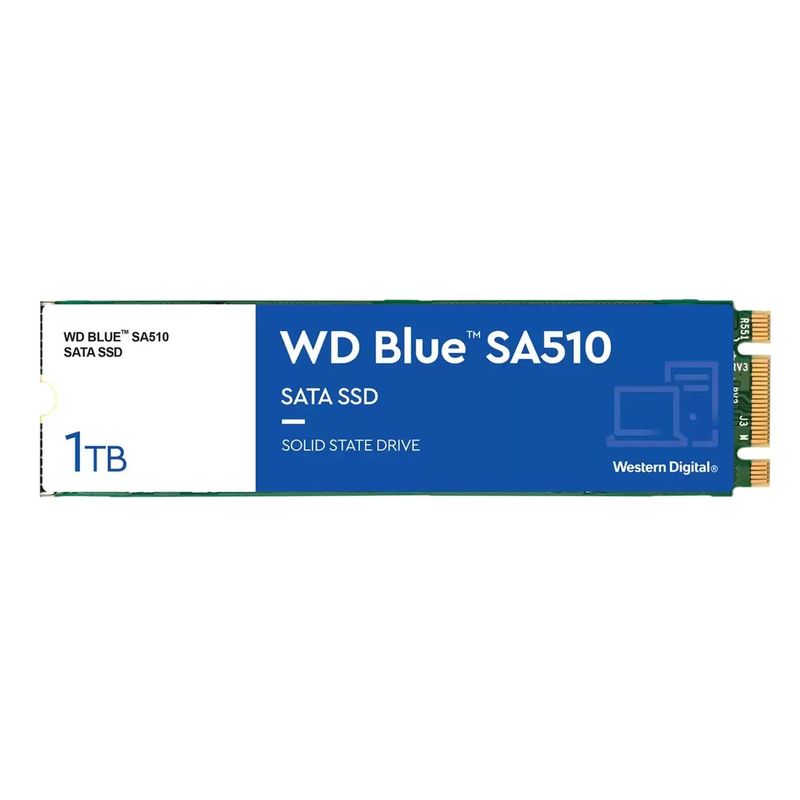 WESTERN DIGITAL - Disco Estado Sólido Interno WD Blue SA510 1TB M.2