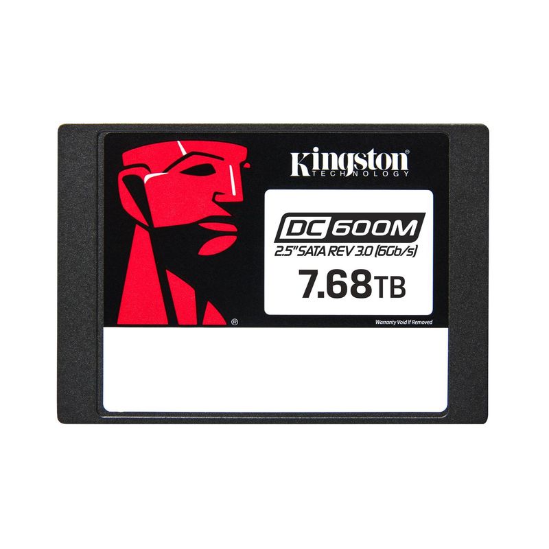 KINGSTON - Disco Estado Sólido Interno Kingston DC600M 7,68TB 2.5"