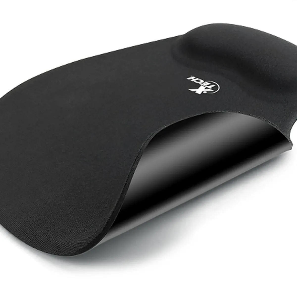 Mouse Pad gel con apoya brazos Negro, marca XTECH - Foto 2