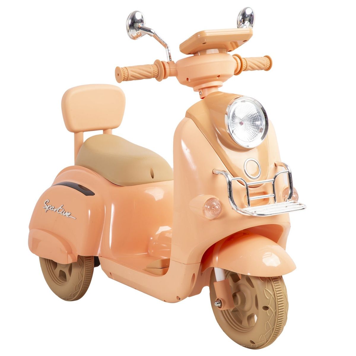 BEBESIT - Moto a Batería Scooter Rosa Bebesit