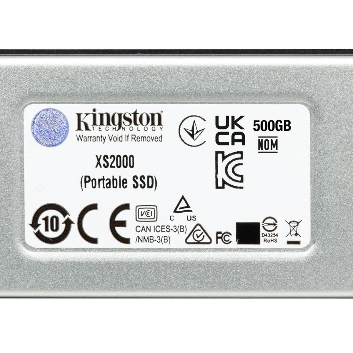 KINGSTON - Disco Estado Sólido Externo Kingston XS2000 4TB