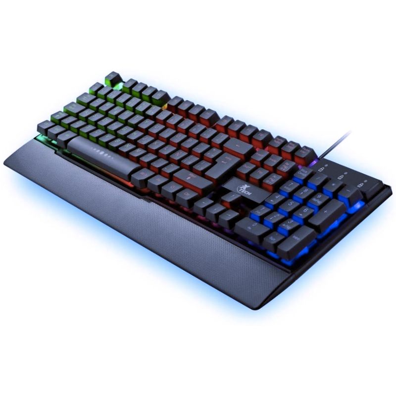 XTECH - Teclado XTK-510S USB QWERTY Español Negro