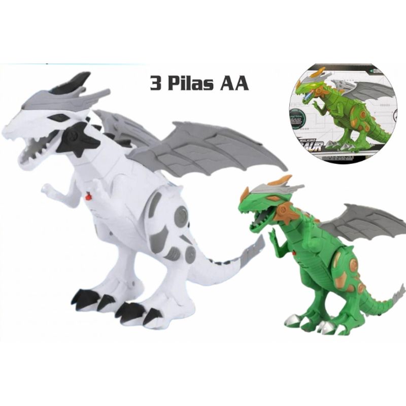 GENERICO - Robot Dinosaurio Juego Diversion Color Blanco