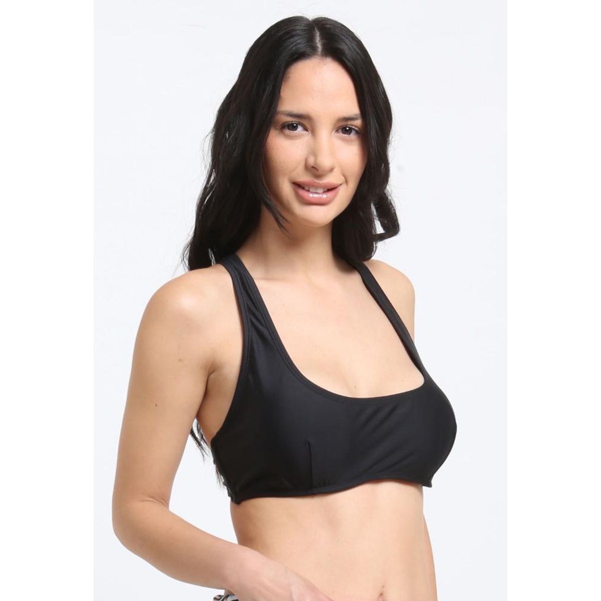SAMIA - Bikini básico copa C negro - Negro