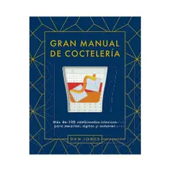 TOP10BOOKS - LIBRO GRAN MANUAL DE COCTELERIA / DAN JONES / CINCO TINTAS