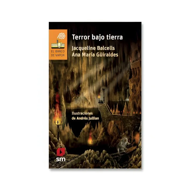 TOP10BOOKS - LIBRO TERROR BAJO TIERRA / JACQUELINE BALCELLS Y ANA MARÍA GUIRALDES / BARCO DE