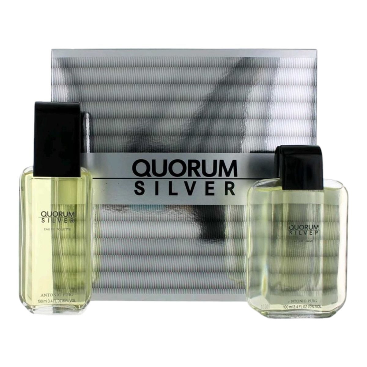 ANTONIO PUIG - Antonio Puig Quorum Silver Set Edt 100ml  As 100ml.
