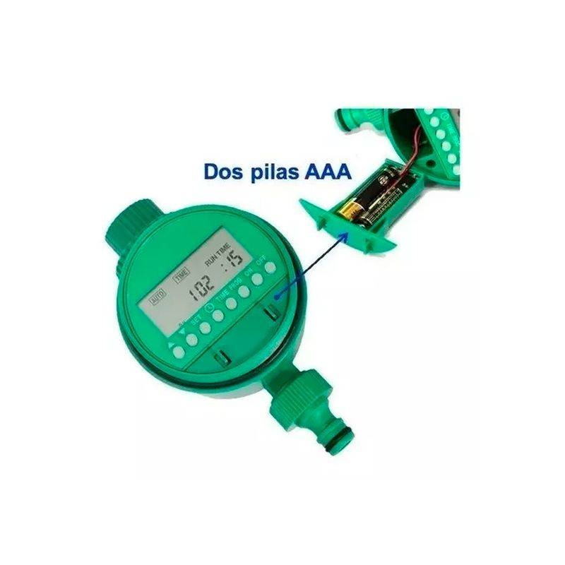 GENERICO - Riego Programador Automatico Timer Digital Goteo Riego 48115