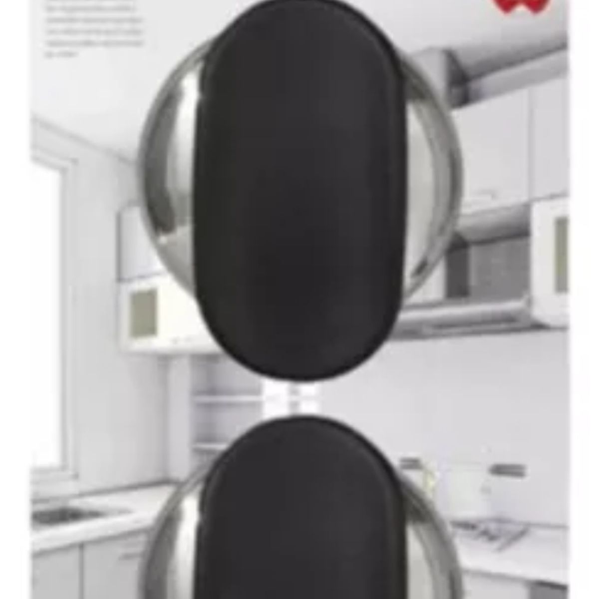 OEM - Set 2 Piezas Botón Manija De Olla Negro