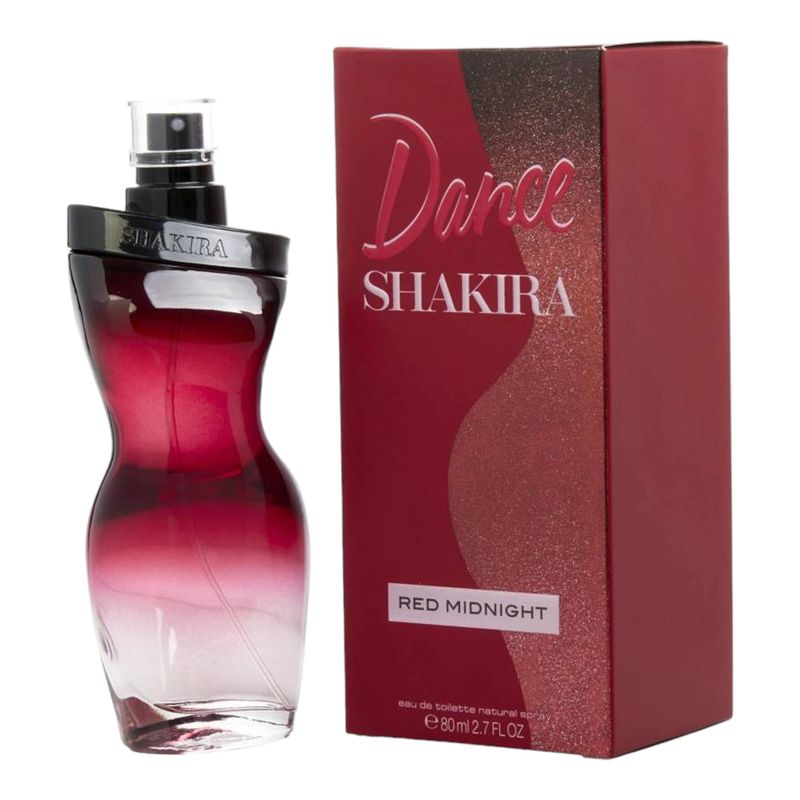 SHAKIRA - Shakira Dance Red Midnight Edt 80ml Mujer.