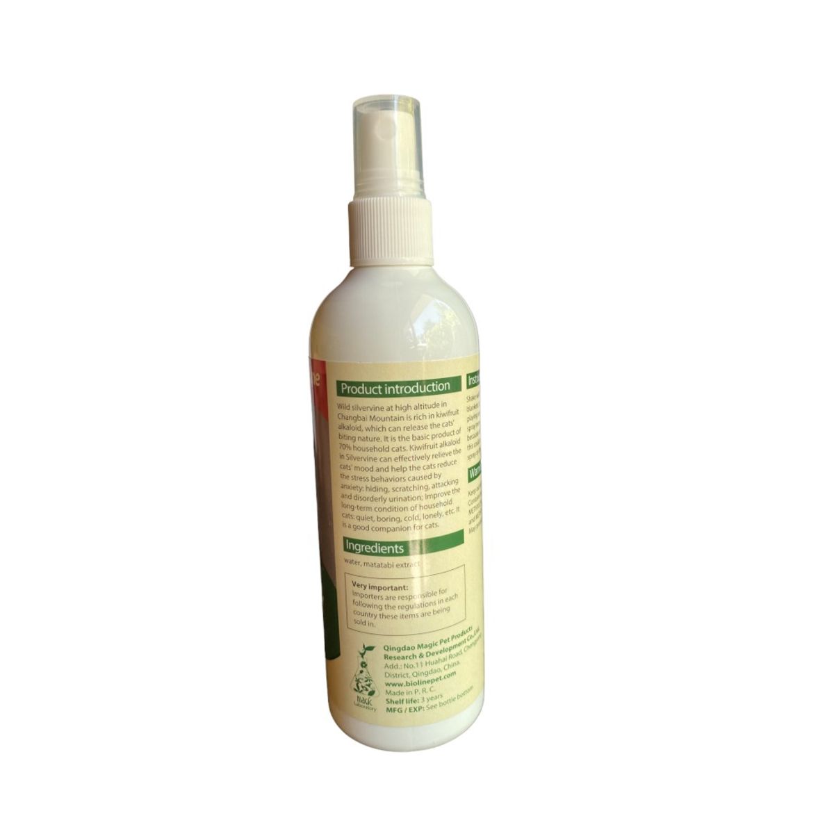 BIOLINE - Spray calmante Matatabi spray 175 ml