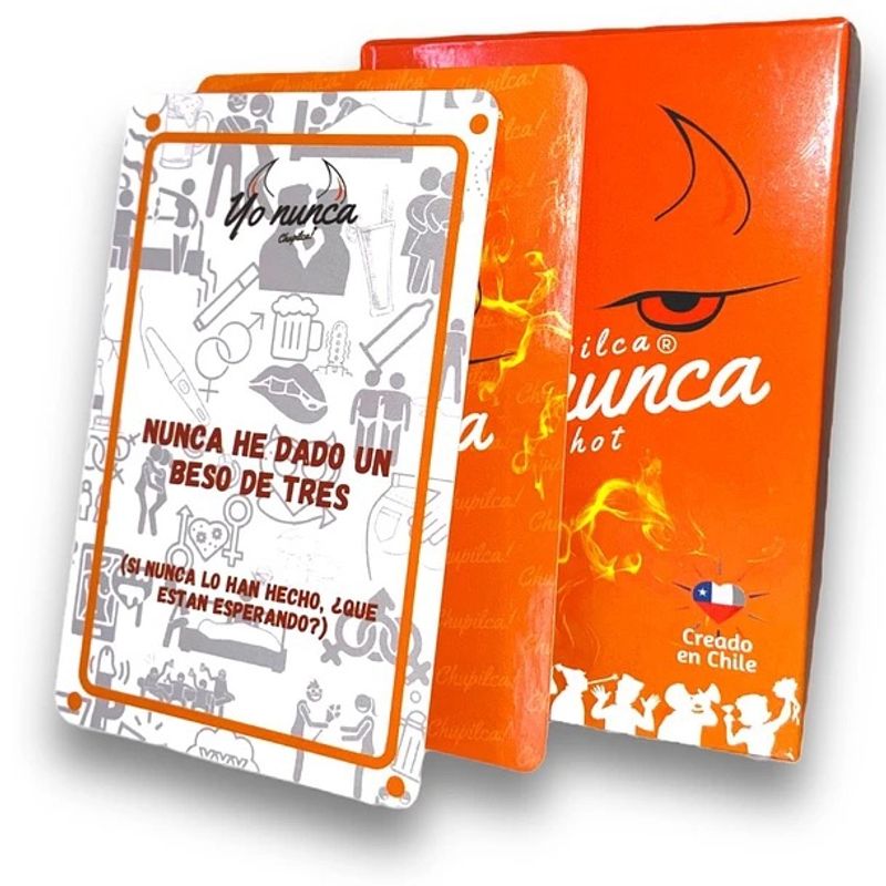 CHUPILCA - Chupilca Yo Nunca Hot Juego De Mesa Party Game