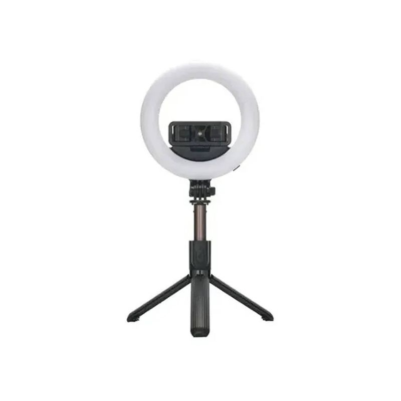 GENERICO - Aro De Luz Led Selfie Stick O Monopod Con Tripode Bluetooth