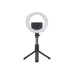 GENERICO - Aro De Luz Led Selfie Stick O Monopod Con Tripode Bluetooth