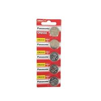 Pack 5 pilas panasonic Cr2032 [T203]