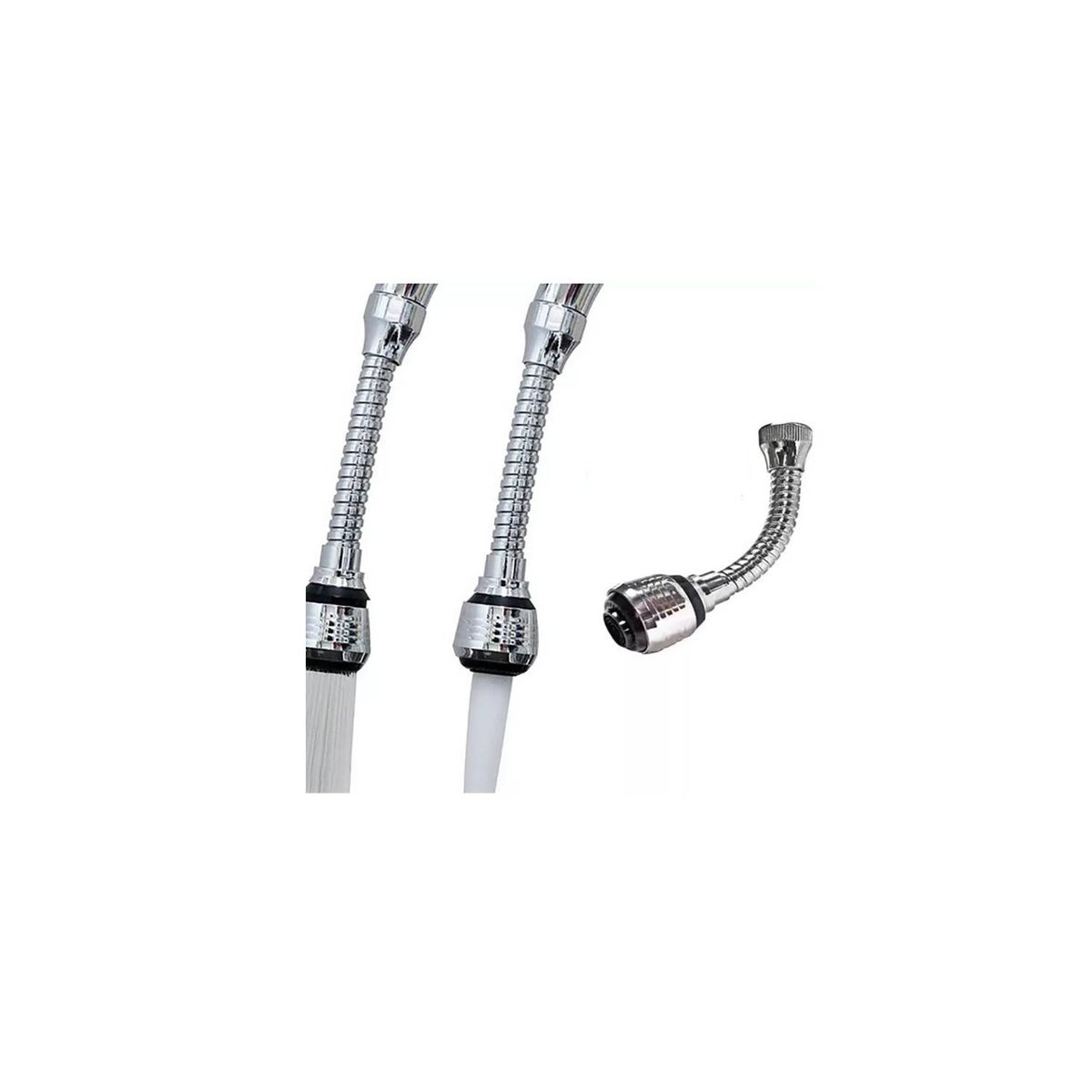 GENERICO - Extension Flexible Llave Agua Turbo Flex 360 Cocina Baño