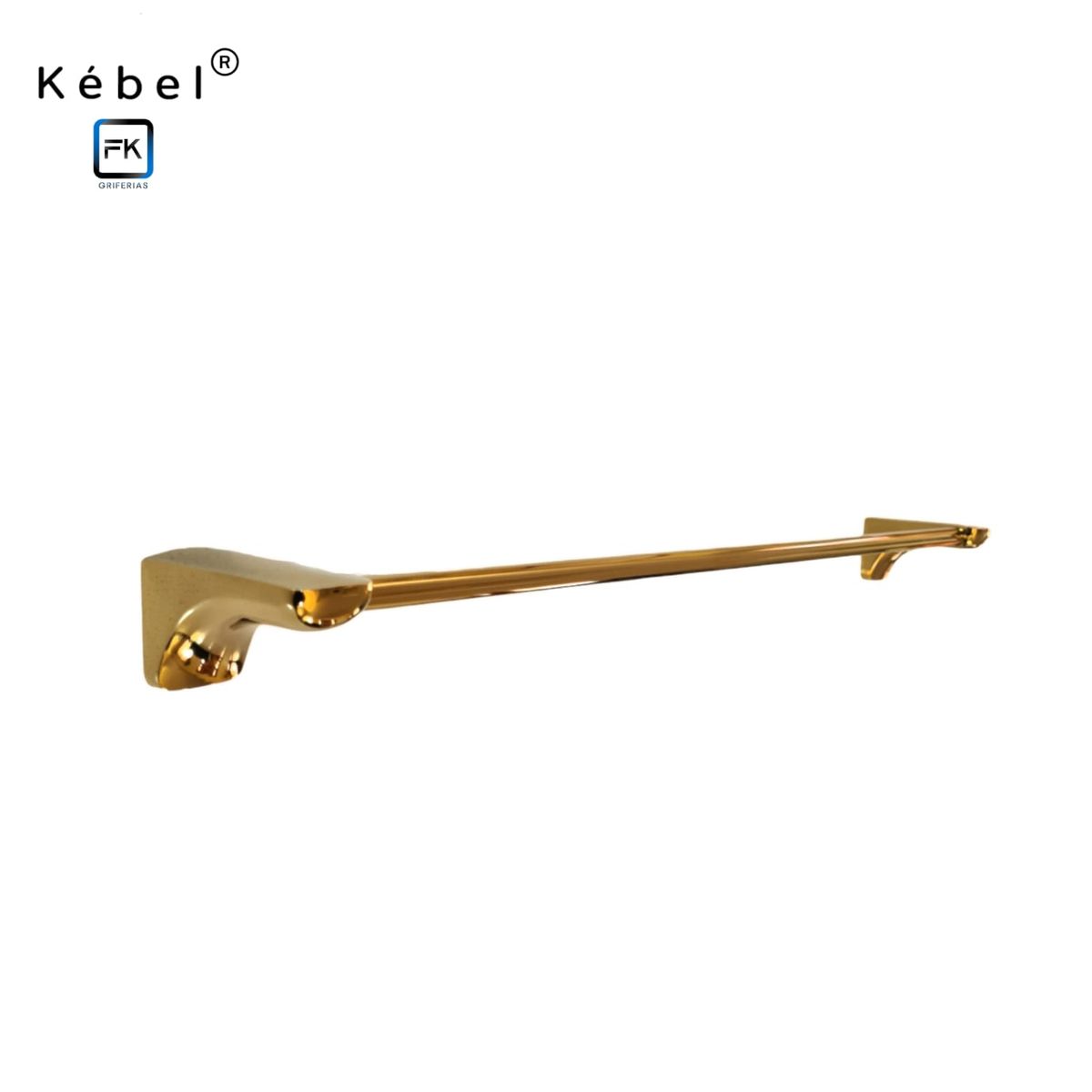 GENERICO - Toallero de Barra Modern Gold 60cm Kébel FK