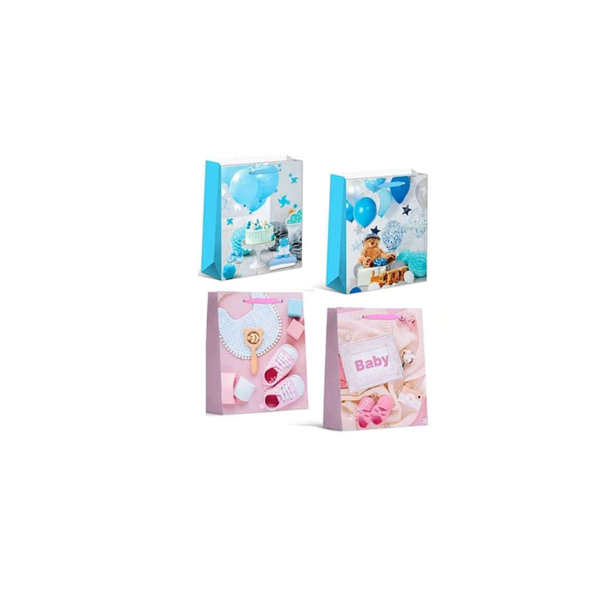 GENERICO - Bolsa De Regalo Baby Diseño Aleatorio 12x31x40cm