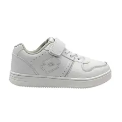 LOTTO - Zapatilla Escolar Niño - BTS Basket Blanco