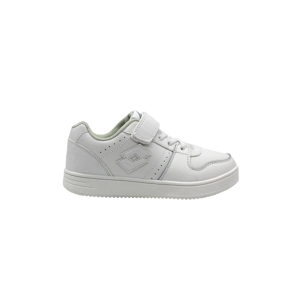 LOTTO - Zapatilla Escolar Niño Lotto - BTS Basket Blanco LOTTO