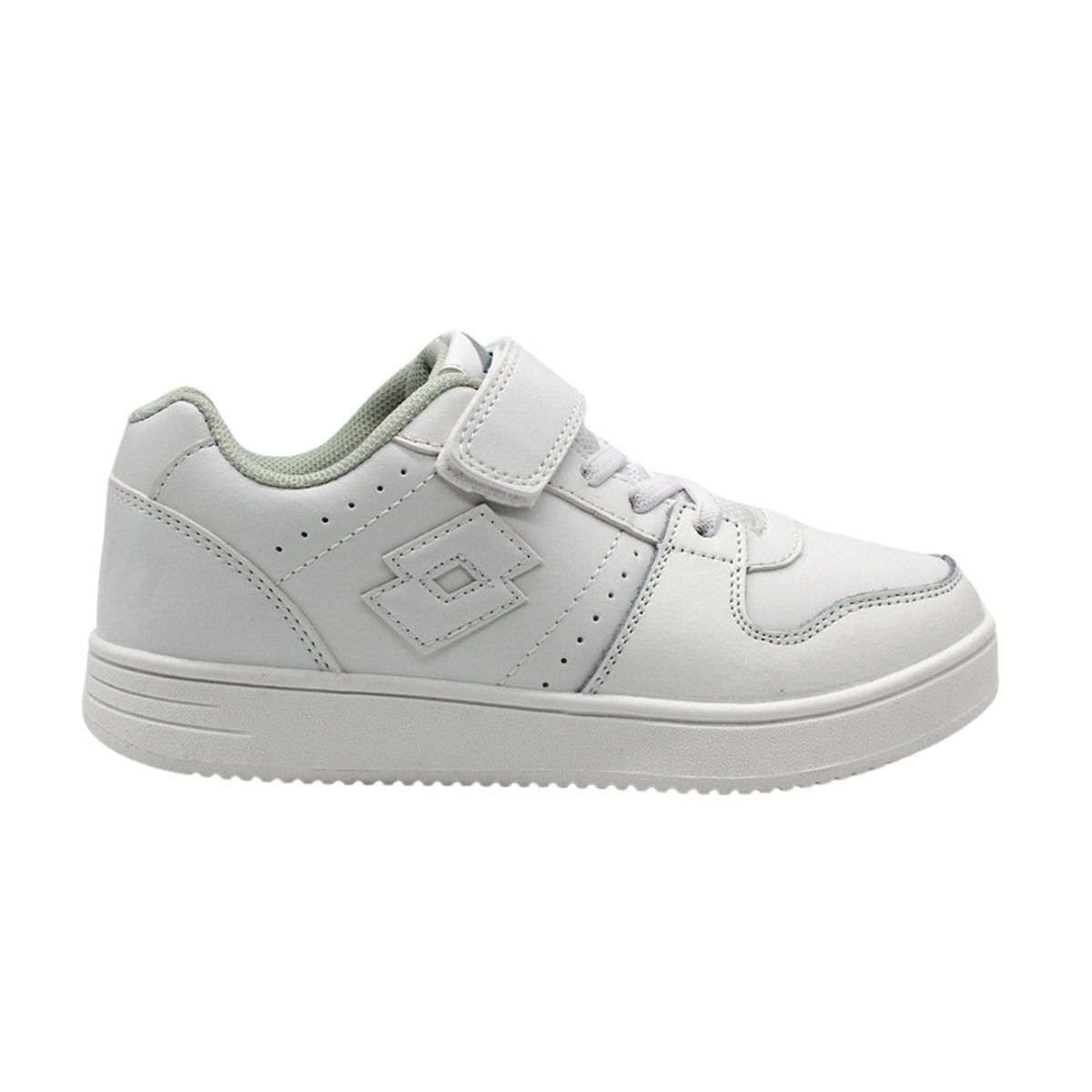 LOTTO - Zapatilla Escolar Niño Lotto - BTS Basket Blanco LOTTO