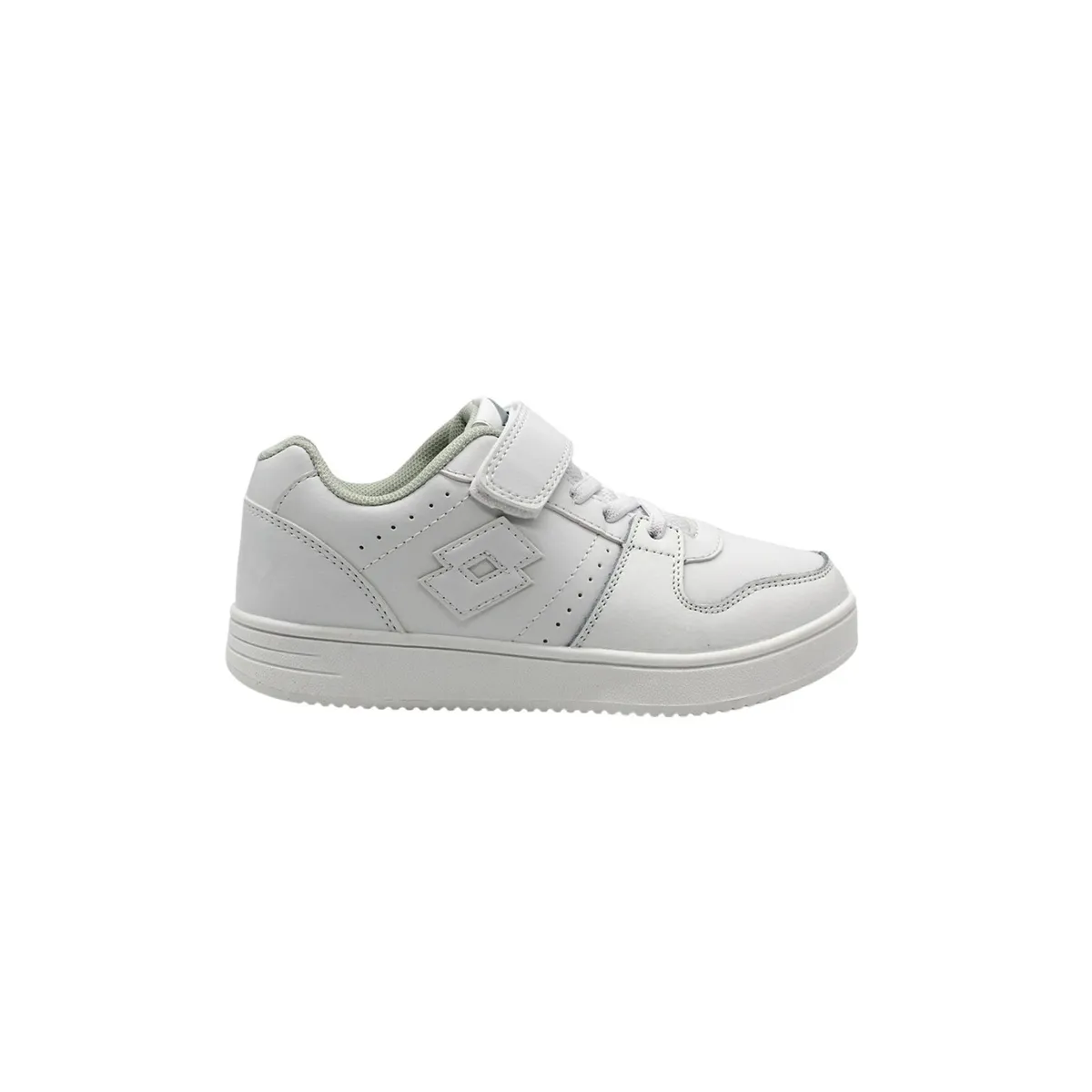LOTTO - Zapatilla Escolar Niño Lotto - BTS Basket Blanco LOTTO