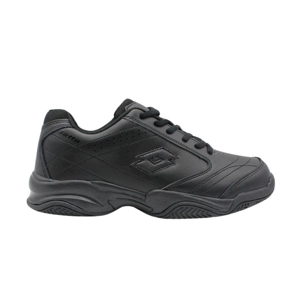 LOTTO - Zapatilla Escolar Juvenil Lotto - Court BTS1 Negro LOTTO