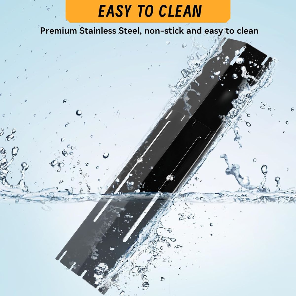 KUANGYE - Difusor De Fuego Ajustable De Calor Llama Parrilla A Gas