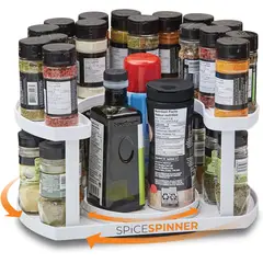 EVERSO - Especiero 2 Niveles Condimentos Giratorio 360° Organizador