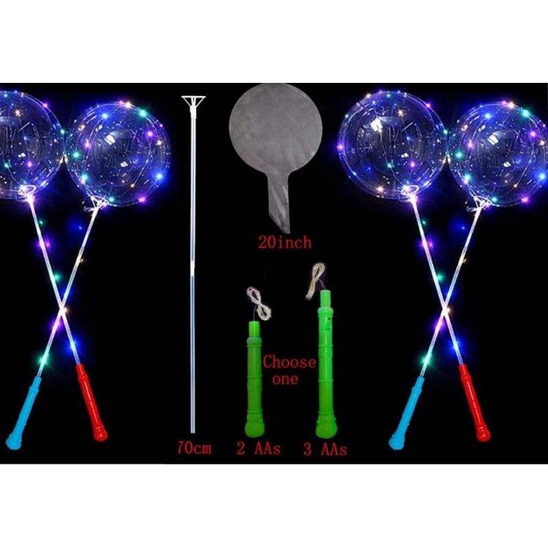 GENERICO - Globo Burbuja Led de 40cm