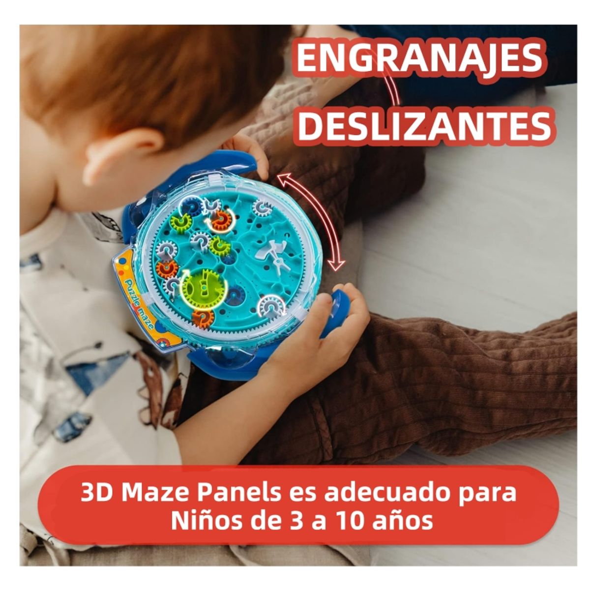 LELOX - Rompecabezas laberinto 3D para niños Puzzles mentales