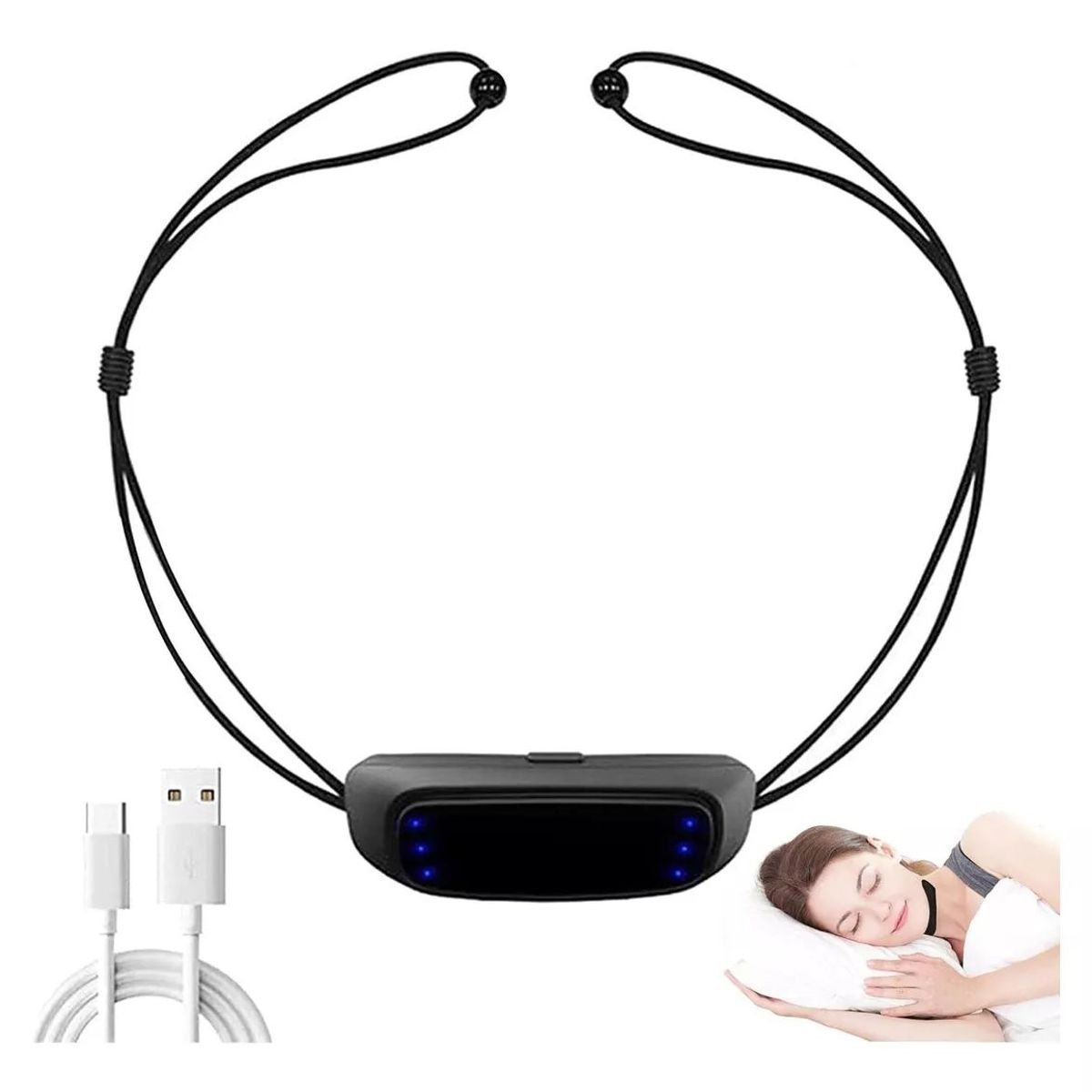 KUANGYE - Antironquidos Smart Solución Sueño Evita Roncar Apnea