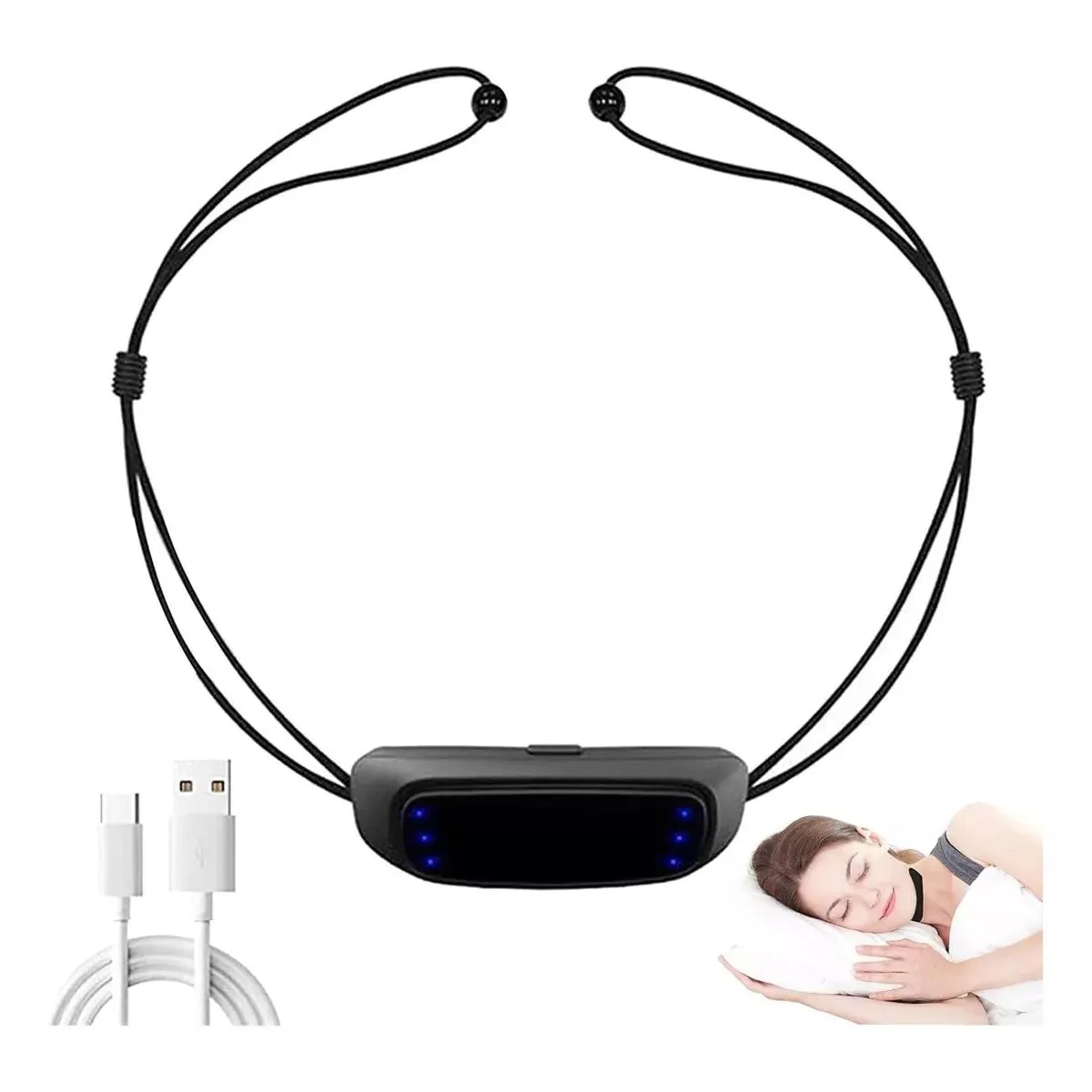 KUANGYE - Antironquidos Smart Solución Sueño Evita Roncar Apnea