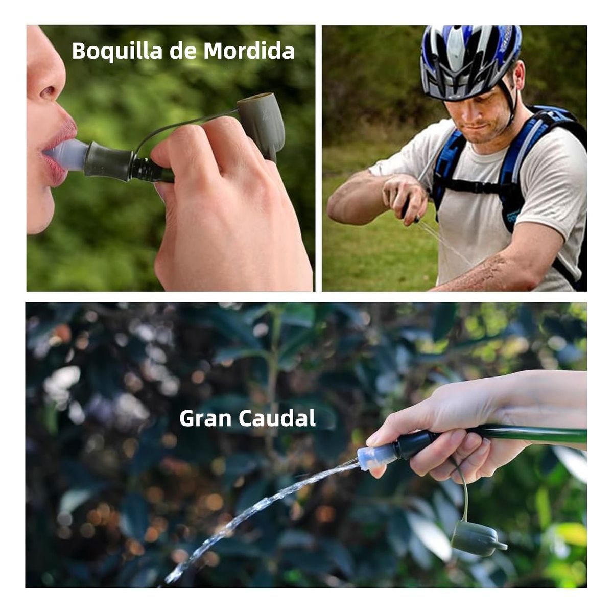 LELOX - Bolsa de Hidratacion 2 Litros Vejiga de Senderismo