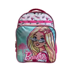 BARBIE - Mochila Escolar Niña Lentejuelas Rosado