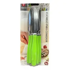 OEM - Set 6 Cuchillo Para Comedor 21cm