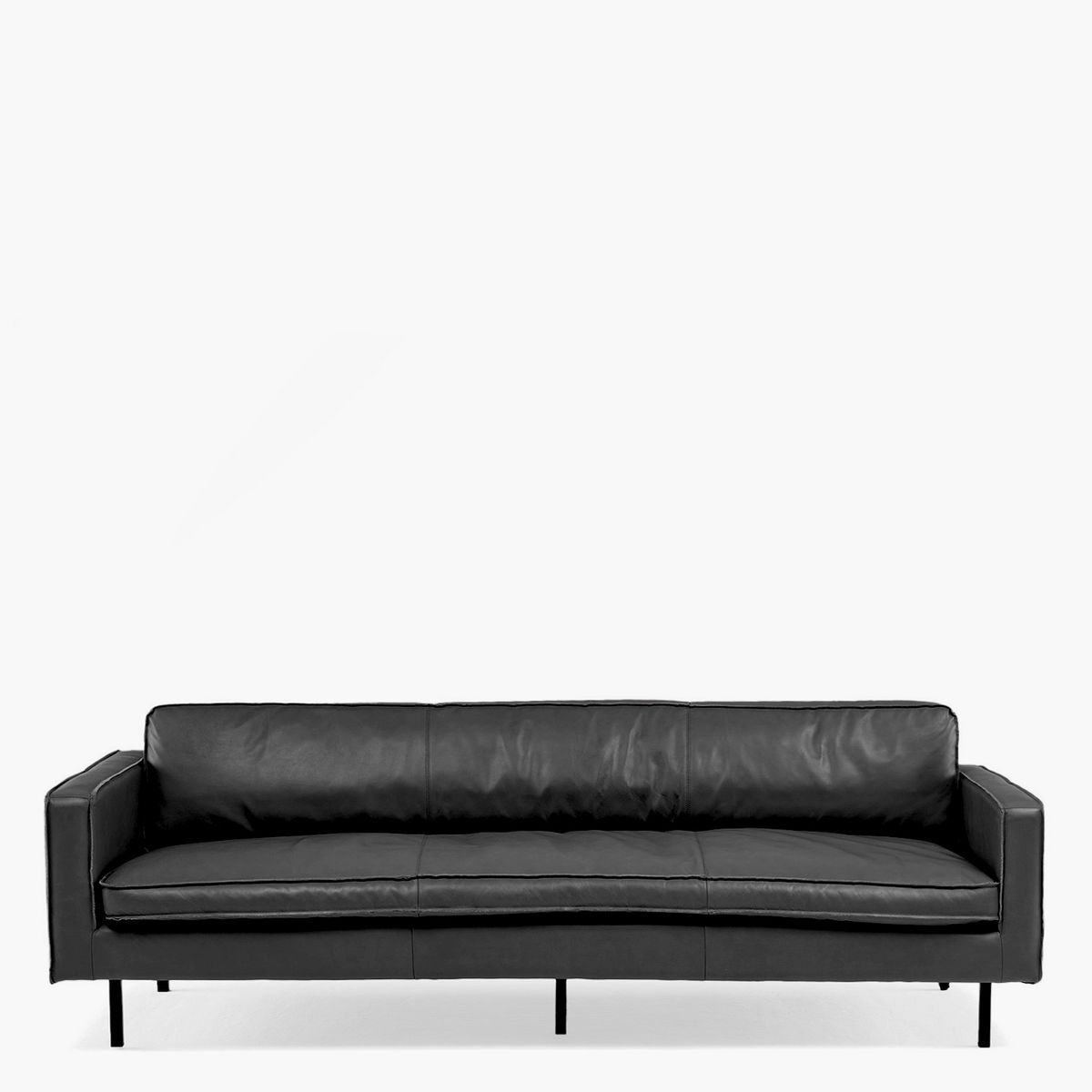 FORM DESIGN - Sofa 3C Sinatra Cuero Negro Form