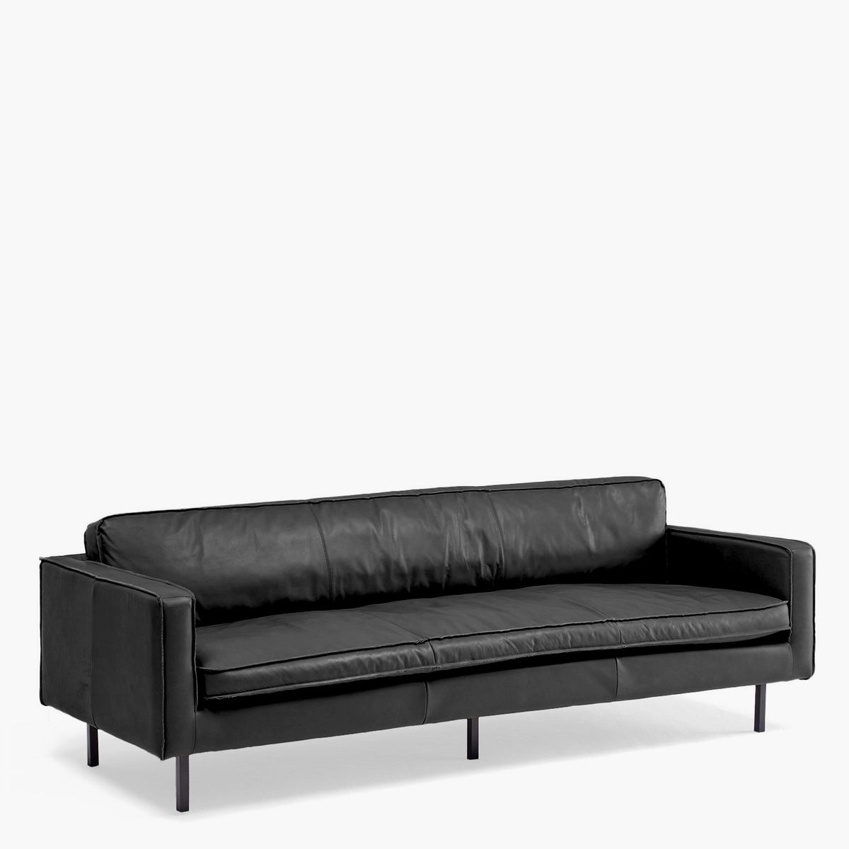 FORM DESIGN - Sofa 3C Sinatra Cuero Negro Form