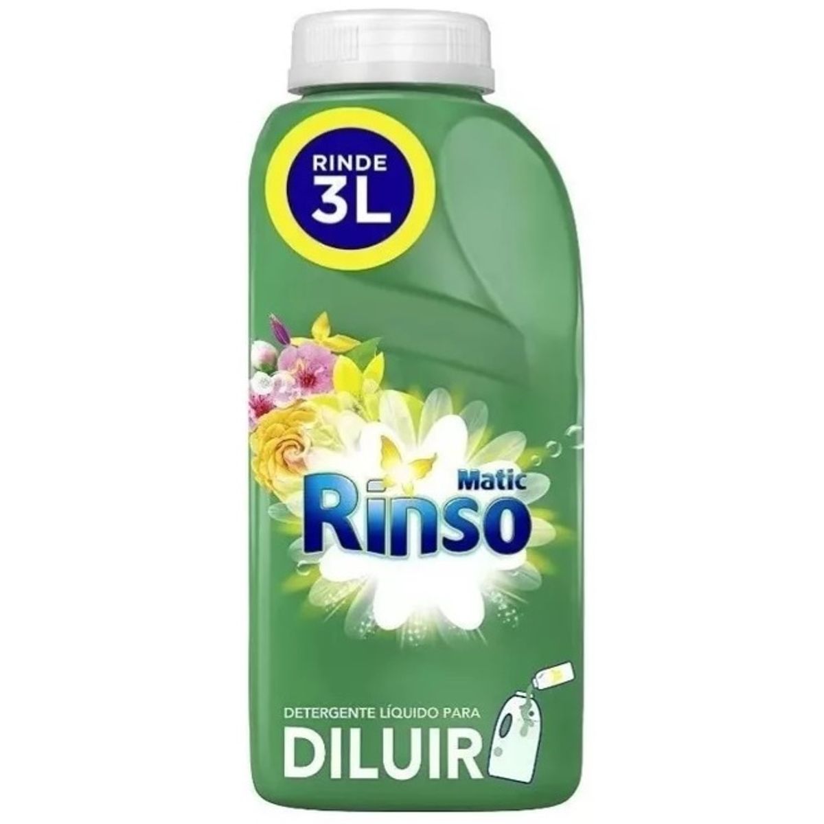 GENERICO - Pack 3 Rinso Para Diluir Detergente Líquido 500ml Rinde 3lt