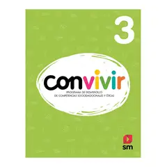 TOP10BOOKS - TEXTO BITÁCORA DEL ESTUDIANTE. CONVIVIR 3 / EDICIONES SM /